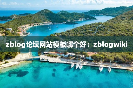 zblog论坛网站模板哪个好：zblogwiki